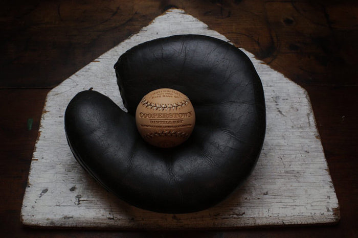 Cooperstown Distillery Leather Baseball