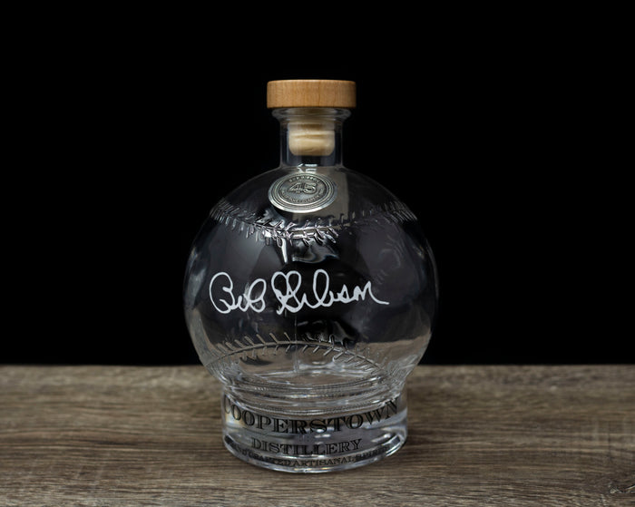 Bob Gibson Hall of Fame Signature Series Official Signature Baseball Bottle