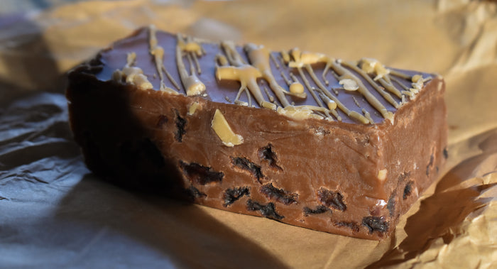 Rum Raisin Fudge