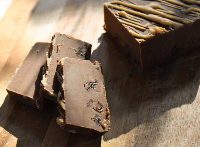Rum Raisin Fudge
