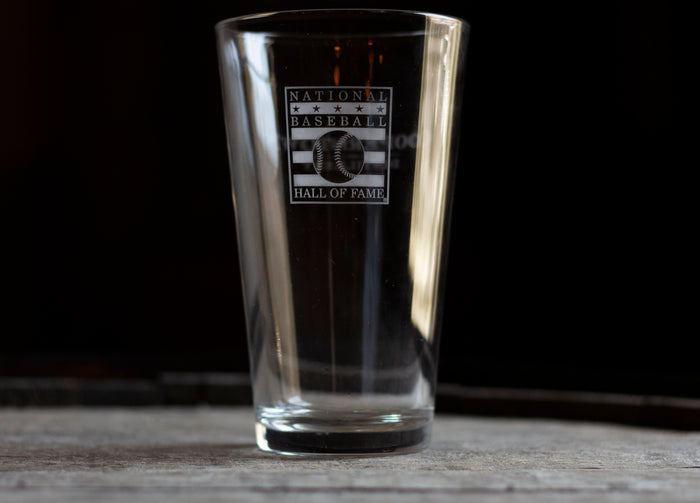 National Baseball Hall of Fame Pint Glass