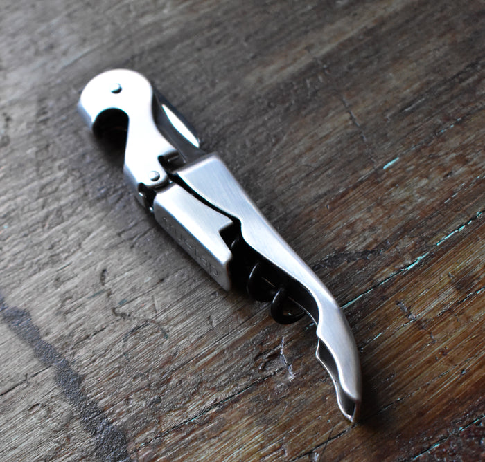 Stainless Steel Double Hinged Corkscrew